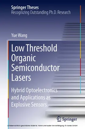 Wang | Low Threshold Organic Semiconductor Lasers | E-Book | sack.de