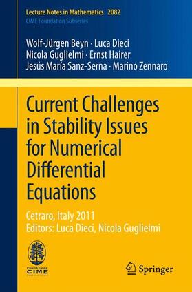 Beyn / Dieci / Zennaro |  Current Challenges in Stability Issues for Numerical Differential Equations | Buch |  Sack Fachmedien