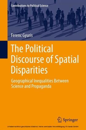 Gyuris |  The Political Discourse of Spatial Disparities | eBook | Sack Fachmedien