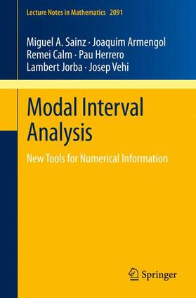 Sainz / Armengol / Vehi |  Modal Interval Analysis | Buch |  Sack Fachmedien
