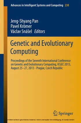 Pan / Krömer / Snášel |  Genetic and Evolutionary Computing | eBook | Sack Fachmedien