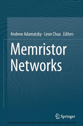 Adamatzky / Chua |  Memristor Networks | eBook | Sack Fachmedien