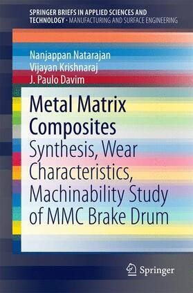 Natarajan / Davim / Krishnaraj |  Metal Matrix Composites | Buch |  Sack Fachmedien