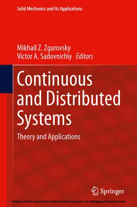 Zgurovsky |  Continuous and Distributed Systems | eBook | Sack Fachmedien