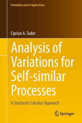 Tudor |  Analysis of Variations for Self-similar Processes | Buch |  Sack Fachmedien