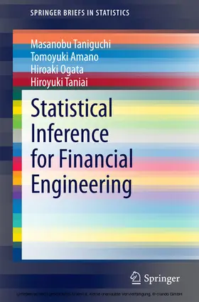 Taniguchi / Amano / Ogata |  Statistical Inference for Financial Engineering | eBook | Sack Fachmedien