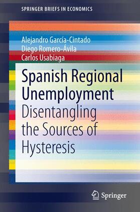 García-Cintado / Usabiaga / Romero-Ávila |  Spanish Regional Unemployment | Buch |  Sack Fachmedien