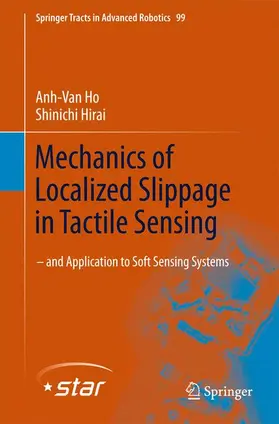 Hirai / Ho |  Mechanics of Localized Slippage in Tactile Sensing | Buch |  Sack Fachmedien