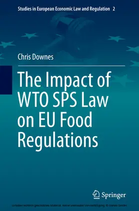 Downes |  The Impact of WTO SPS Law on EU Food Regulations | eBook | Sack Fachmedien