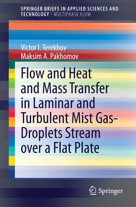 Terekhov / Pakhomov |  Flow and Heat and Mass Transfer in Laminar and Turbulent Mist Gas-Droplets Stream over a Flat Plate | eBook | Sack Fachmedien