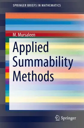 Mursaleen |  Applied Summability Methods | Buch |  Sack Fachmedien