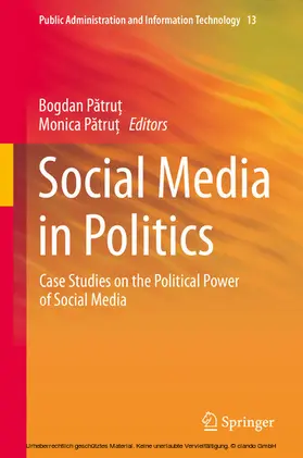 Patrut / Patrut / P?tru? |  Social Media in Politics | eBook | Sack Fachmedien