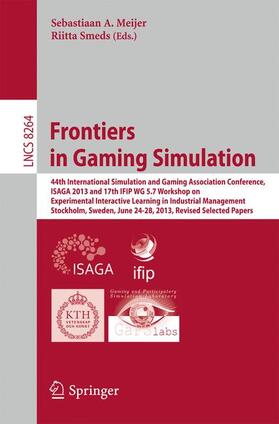 Smeds / Meijer |  Frontiers in Gaming Simulation | Buch |  Sack Fachmedien