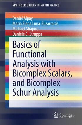 Alpay / Struppa / Luna-Elizarrarás |  Basics of Functional Analysis with Bicomplex Scalars, and Bicomplex Schur Analysis | Buch |  Sack Fachmedien