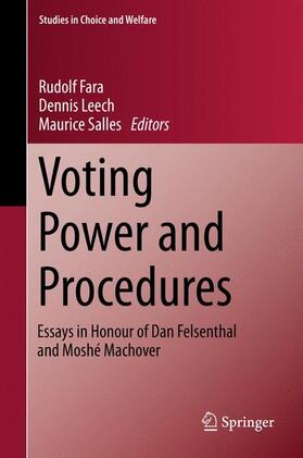 Fara / Salles / Leech |  Voting Power and Procedures | Buch |  Sack Fachmedien