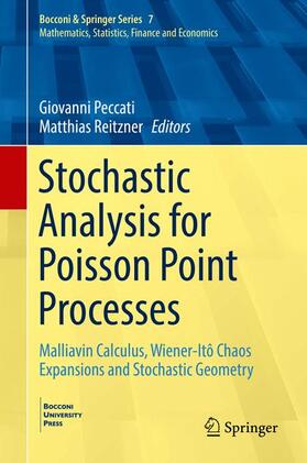 Reitzner / Peccati |  Stochastic Analysis for Poisson Point Processes | Buch |  Sack Fachmedien