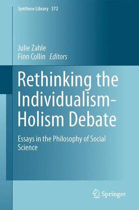 Collin / Zahle |  Rethinking the Individualism-Holism Debate | Buch |  Sack Fachmedien