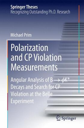 Prim |  Polarization and CP Violation Measurements | Buch |  Sack Fachmedien