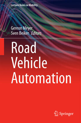 Meyer / Beiker |  Road Vehicle Automation | eBook | Sack Fachmedien