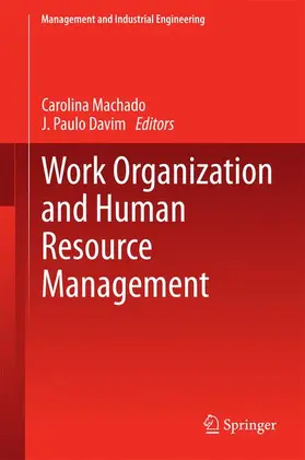 Davim / Machado |  Work Organization and Human Resource Management | Buch |  Sack Fachmedien