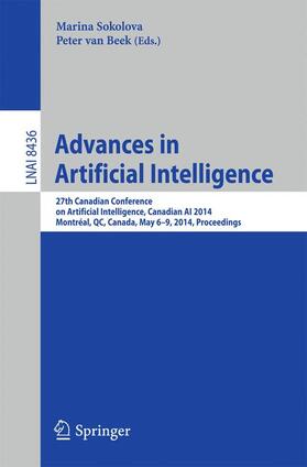 van Beek / Sokolova |  Advances in Artificial Intelligence | Buch |  Sack Fachmedien
