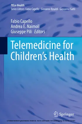 Capello / Naimoli / Pili |  Telemedicine for Children's Health | eBook | Sack Fachmedien