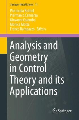 Bettiol / Cannarsa / Rampazzo |  Analysis and Geometry in Control Theory and its Applications | Buch |  Sack Fachmedien