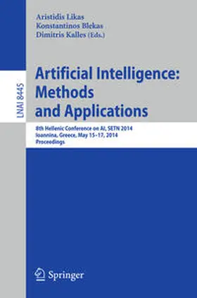 Likas / Blekas / Kalles |  Artificial Intelligence: Methods and Applications | eBook | Sack Fachmedien