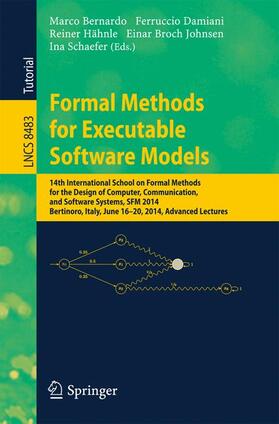Bernardo / Damiani / Schaefer |  Formal Methods for Executable Software Models | Buch |  Sack Fachmedien