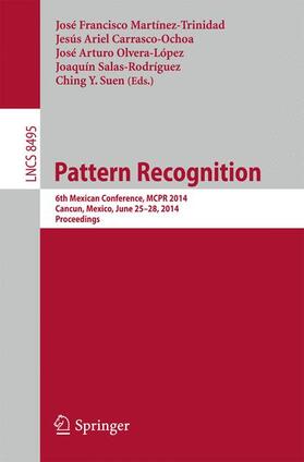Martinez-Trinidad / Carrasco-Ochoa / Suen |  Pattern Recognition | Buch |  Sack Fachmedien