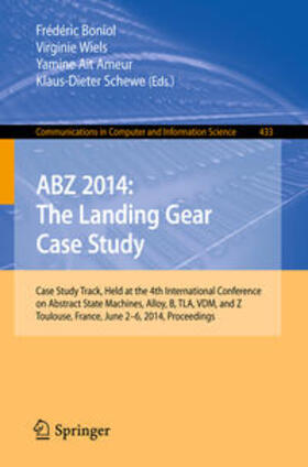 Boniol / Schewe / Wiels |  ABZ 2014: The Landing Gear Case Study | Buch |  Sack Fachmedien