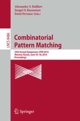 Kulikov / Pevzner / Kuznetsov |  Combinatorial Pattern Matching | Buch |  Sack Fachmedien