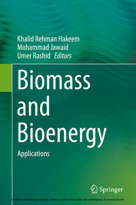 Hakeem / Jawaid / Rashid |  Biomass and Bioenergy | eBook | Sack Fachmedien