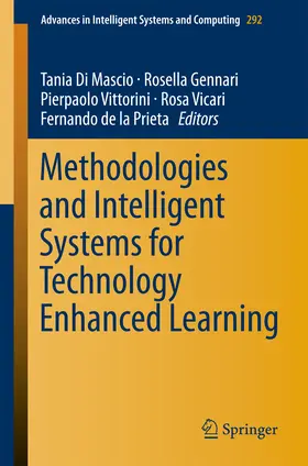 Mascio / Gennari / Vitorini |  Methodologies and Intelligent Systems for Technology Enhanced Learning | eBook | Sack Fachmedien