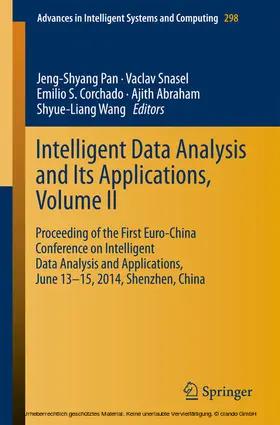 Pan / Snasel / Corchado |  Intelligent Data analysis and its Applications, Volume II | eBook | Sack Fachmedien