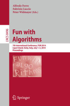 Ferro / Widmayer / Luccio |  Fun with Algorithms | Buch |  Sack Fachmedien