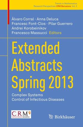 Corral / Deluca / Massucci |  Extended Abstracts Spring 2013 | Buch |  Sack Fachmedien
