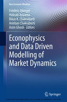 Abergel / Aoyama / Chakrabarti |  Econophysics and Data Driven Modelling of Market Dynamics | eBook | Sack Fachmedien