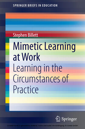 Billett |  Mimetic Learning at Work | eBook | Sack Fachmedien