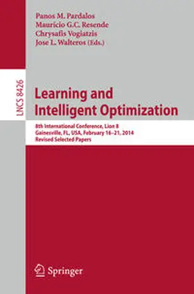 Pardalos / Resende / Vogiatzis |  Learning and Intelligent Optimization | eBook | Sack Fachmedien