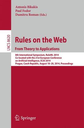 Bikakis / Roman / Fodor |  Rules on the Web: From Theory to Applications | Buch |  Sack Fachmedien