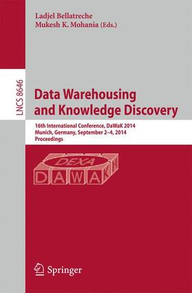 Mohania / Bellatreche |  Data Warehousing and Knowledge Discovery | Buch |  Sack Fachmedien