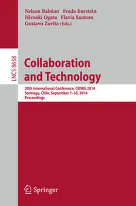 Baloian / Burstein / Ogata |  Collaboration and Technology | eBook | Sack Fachmedien