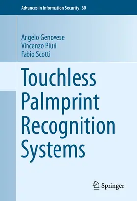 Genovese / Piuri / Scotti |  Touchless Palmprint Recognition Systems | eBook | Sack Fachmedien