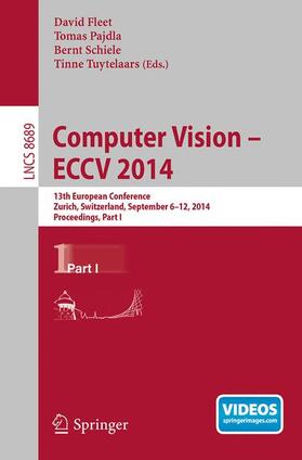 Fleet / Tuytelaars / Pajdla |  Computer Vision -- ECCV 2014 | Buch |  Sack Fachmedien