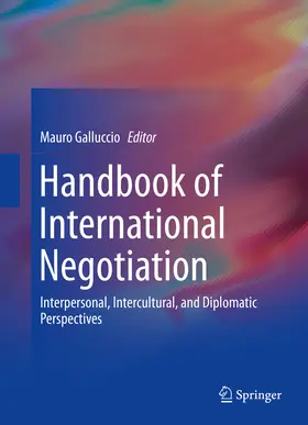 Galluccio |  Handbook of International Negotiation | eBook | Sack Fachmedien