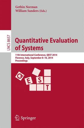 Sanders / Norman |  Quantitative Evaluation of Systems | Buch |  Sack Fachmedien