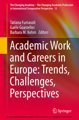 Fumasoli / Goastellec / Kehm |  Academic Work and Careers in Europe: Trends, Challenges, Perspectives | eBook | Sack Fachmedien