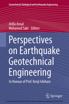 Ansal / Sakr |  Perspectives on Earthquake Geotechnical Engineering | eBook | Sack Fachmedien