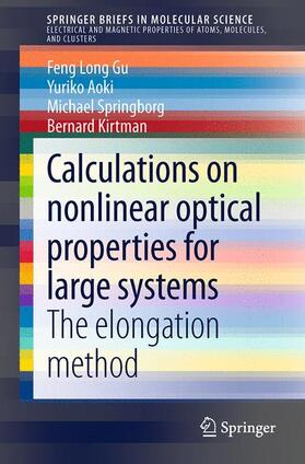 Gu / Kirtman / Aoki |  Calculations on nonlinear optical properties for large systems | Buch |  Sack Fachmedien